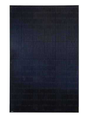 SolarSpace Lumina II 440W SSA-48HDB440N Full Black Bifacial Glas/Glas PV Modul Versand Am Gleichen Tag